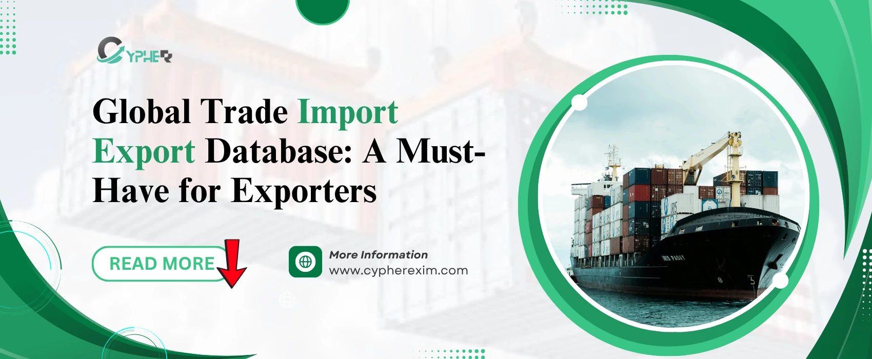Global Trade Import Export Database: A Must-Have Tool for Exporters | Cypher Exim